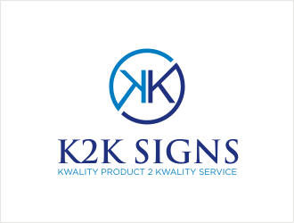 K2K SIGNS logo design by bunda_shaquilla
