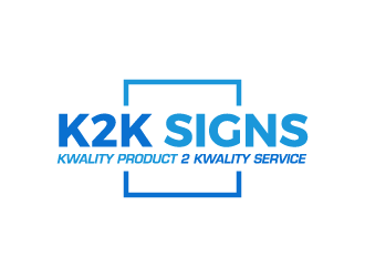 K2K SIGNS logo design by dchris