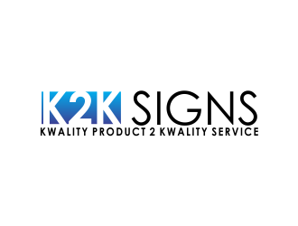 K2K SIGNS logo design by giphone