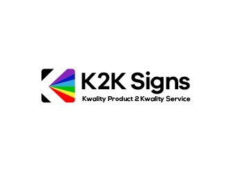 K2K SIGNS logo design by avatar