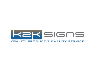K2K SIGNS logo design by oke2angconcept