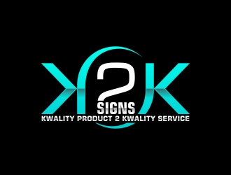 K2K SIGNS logo design by yunda