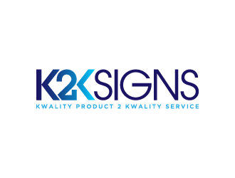 K2K SIGNS logo design by denfransko