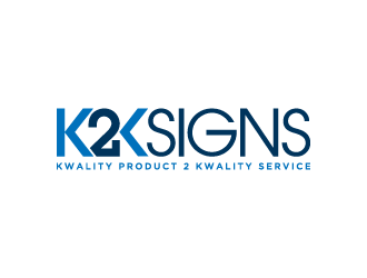 K2K SIGNS logo design by denfransko