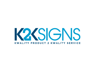 K2K SIGNS logo design by denfransko