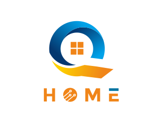 Q-Home logo design by Girly