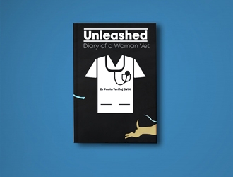 Unleashed: Diary of a Woman Vet  logo design by heba