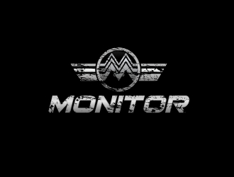 Monitor logo design by naldart