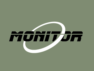Monitor logo design by spiritz