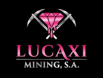 Lucaxi Mining, S.A. logo design by jaize