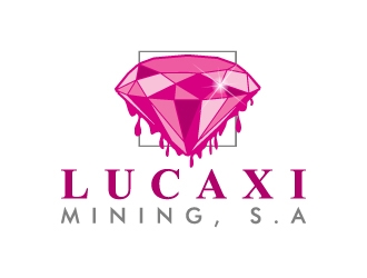 Lucaxi Mining, S.A. logo design by akilis13