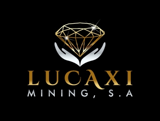 Lucaxi Mining, S.A. logo design by akilis13