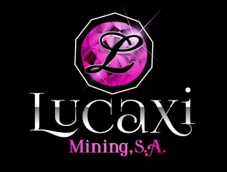Lucaxi Mining, S.A. logo design by DreamLogoDesign