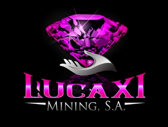 Lucaxi Mining, S.A. logo design by DreamLogoDesign