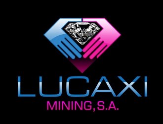 Lucaxi Mining, S.A. logo design by DreamLogoDesign