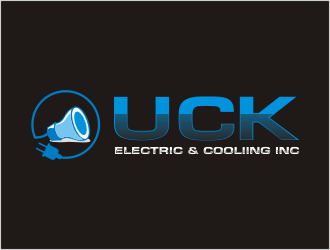 UCK ELETRIC&COOLIING INC. logo design by bunda_shaquilla