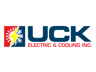 UCK ELETRIC&COOLIING INC. logo design by kunejo