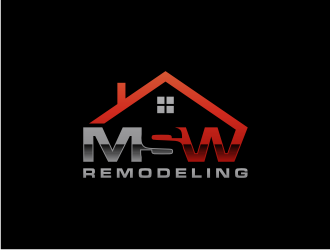 MSW Remodeling  logo design by bricton