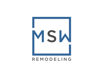 MSW Remodeling  logo design by Gravity