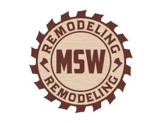 MSW Remodeling  logo design by dchris
