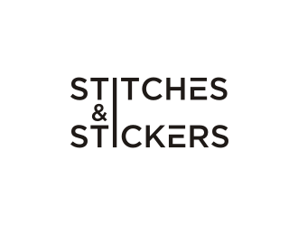 Stitches & Stickers logo design by Zeratu