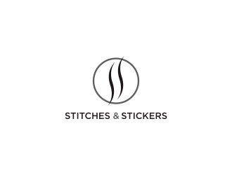Stitches & Stickers logo design by luckyprasetyo