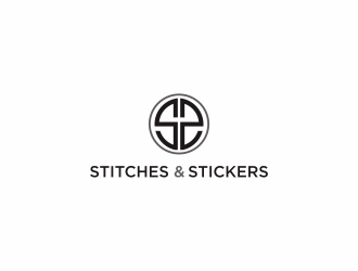 Stitches & Stickers logo design by luckyprasetyo