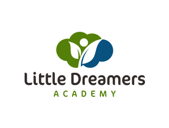 Little Dreamers Academy logo design by Girly