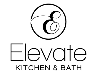 Elevate Kitchen and Bath  logo design by cikiyunn