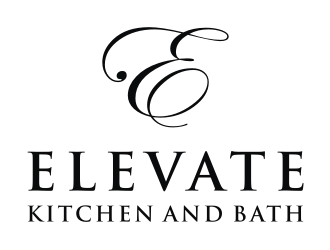 Elevate Kitchen and Bath  logo design by logitec