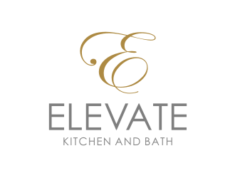 Elevate Kitchen and Bath  logo design by Gravity