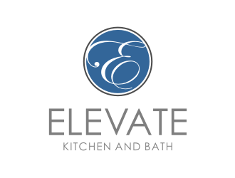 Elevate Kitchen and Bath  logo design by Gravity