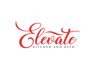 Elevate Kitchen and Bath  logo design by Dakon