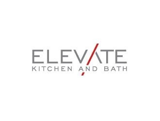 Elevate Kitchen and Bath  logo design by jafar