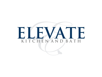 Elevate Kitchen and Bath  logo design by mckris