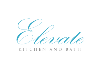 Elevate Kitchen and Bath  logo design by Rossee