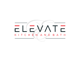 Elevate Kitchen and Bath  logo design by ndaru