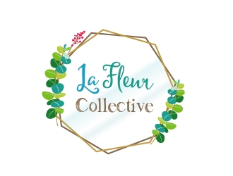 La Fleur Collective logo design by Loregraphic
