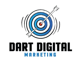 Dart Digital Marketing logo design by Boomstudioz