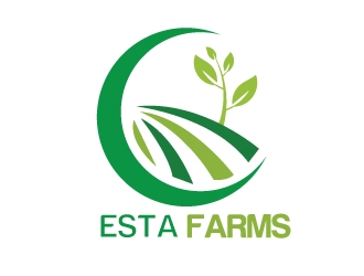 EstaFarms logo design by ElonStark