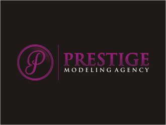 Prestige Modeling Agency logo design by bunda_shaquilla