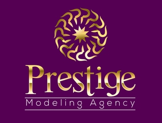 Prestige Modeling Agency logo design by DreamLogoDesign