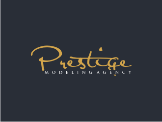 Prestige Modeling Agency logo design by scolessi