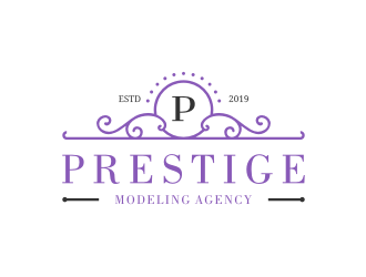 Prestige Modeling Agency logo design by Gravity