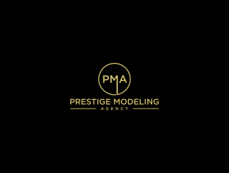 Prestige Modeling Agency logo design by L E V A R