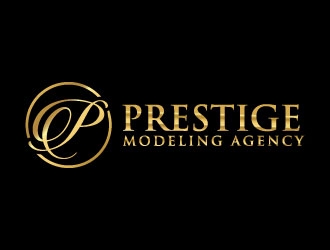 Prestige Modeling Agency logo design by Erasedink