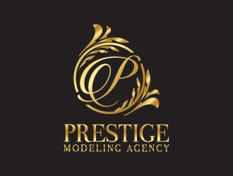 Prestige Modeling Agency logo design by Erasedink