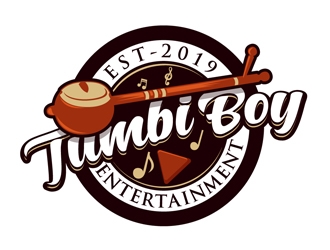 Tumbi Boy Entertainment logo design by DreamLogoDesign