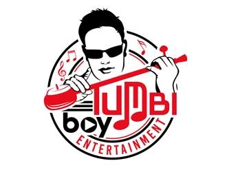 Tumbi Boy Entertainment logo design by DreamLogoDesign
