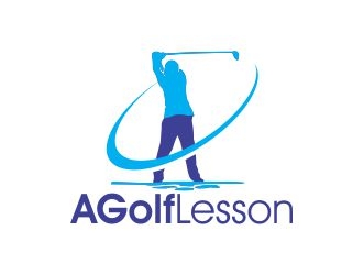AGolfLesson logo design by AisRafa